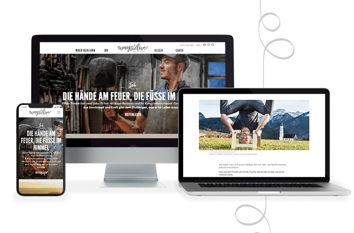 Ways2live – Website and Corporate Design