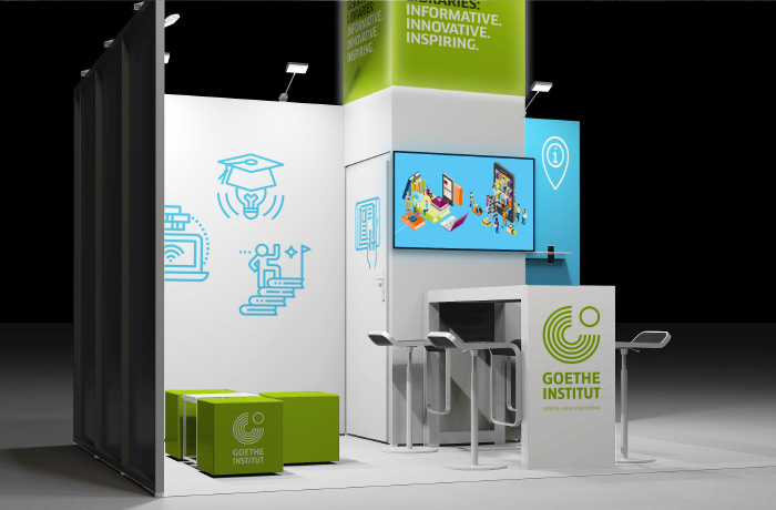 Goethe-Institut: Modular Fair Stands