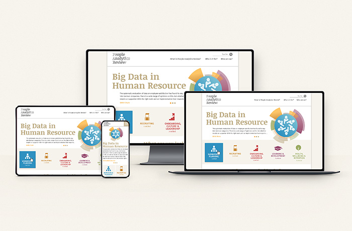 People Analytics Review – Webdesign, Corporate Design