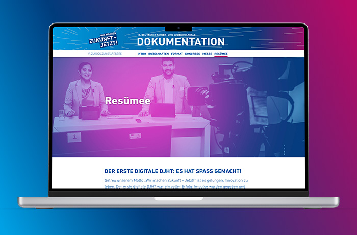 Digital documentation of the 17th German Children's and Young People's Day