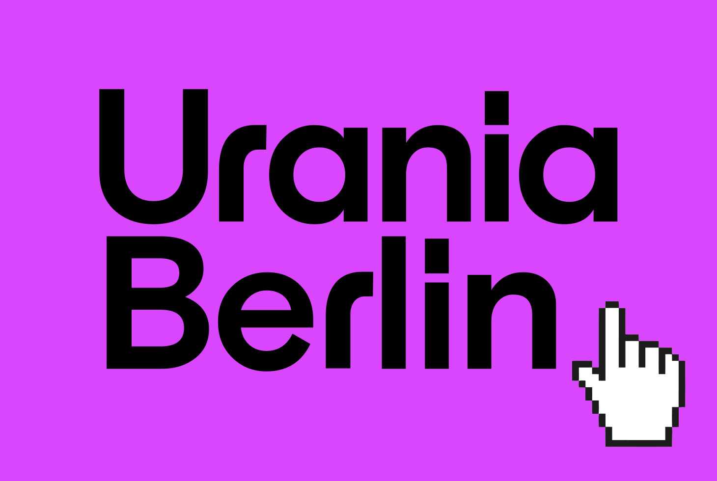 UX/UI-Konzeption und Webseiten-Relaunch für die Urania Berlin